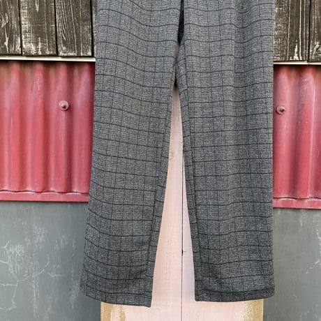 PLAID SWEAT EASY PANTS [S-5008]