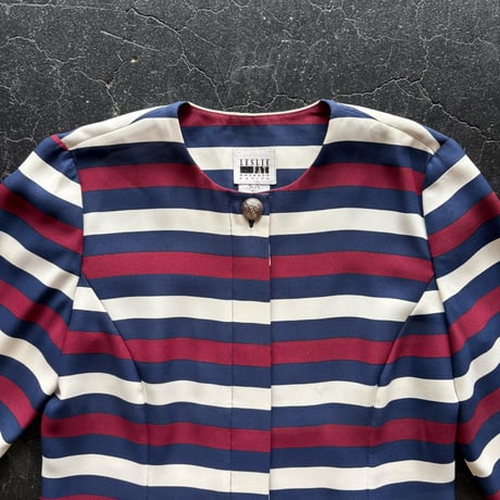 BORDER BLOUSE [S-2870]