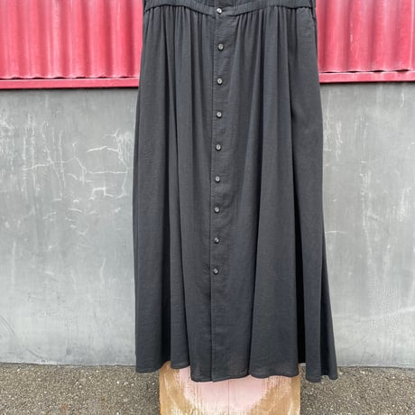 COTTON LONG DRESS [S-7263]