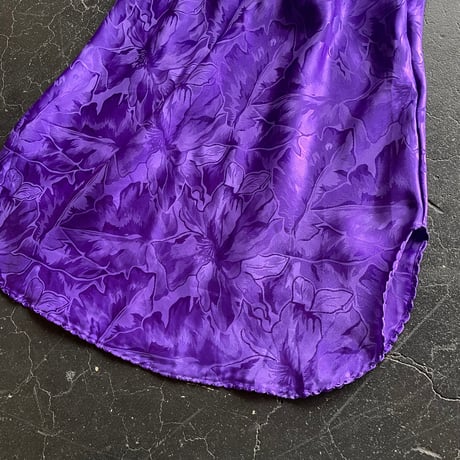 80’S FLOWER SATIN CAMISOLE [S-2382]