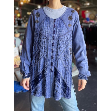 INDIA EMBREIDERY BLOUSE [S-0281]