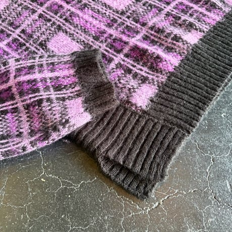 CHECK KNIT [S-2034]