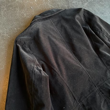 VELOUR TAILORED JACKET [S-2177]