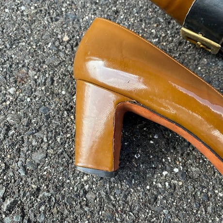 70’S ENAMEL PUMPS 23.0㎝ [S-4247]