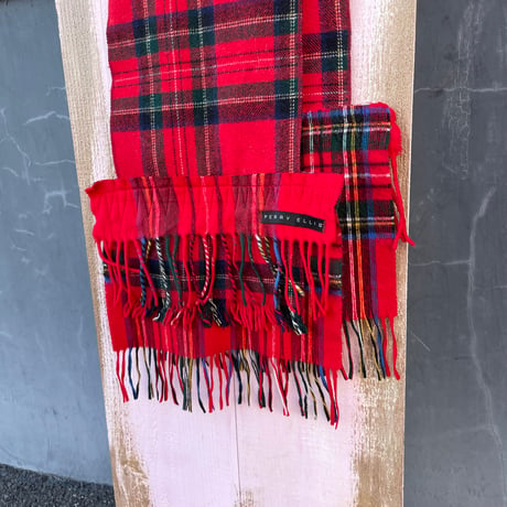 ORIGINAL CHECK LONG MUFFLER [S-0017]