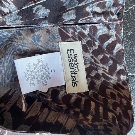 LEOPARD BLOUSE [S-3508]