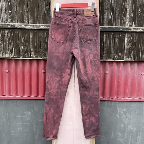 VINTAGE LEVIS OVERDYE DENIM PANTS [S-1725]