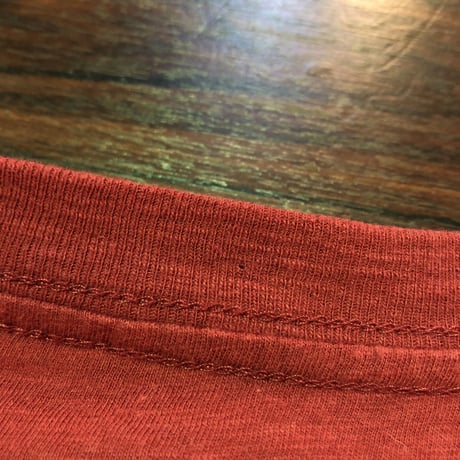 RED PLAIN TEE [S-1619]