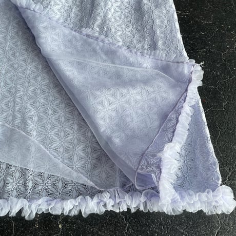 60’S FLOWER LACE GOWN [S-4081]