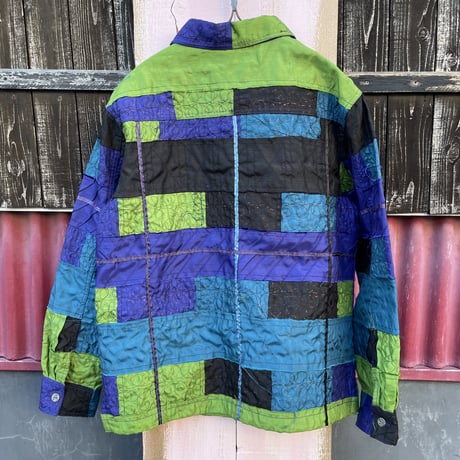PATCHWORK DESIGN JACKET [S-5208]