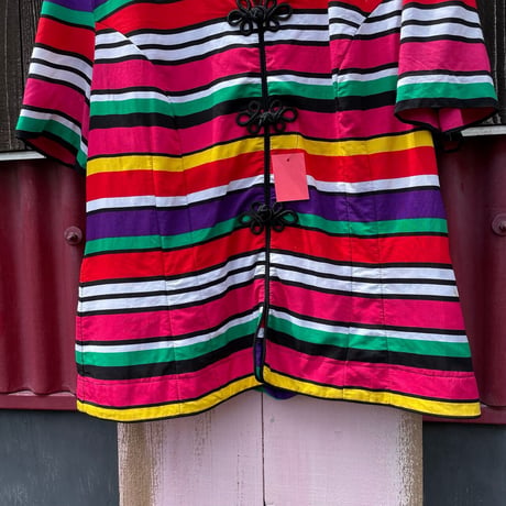 COLORFUL CHINA PULLOVER SHIRT [S-7327]