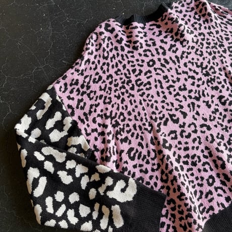 LEOPARD KNIT [S-1533]