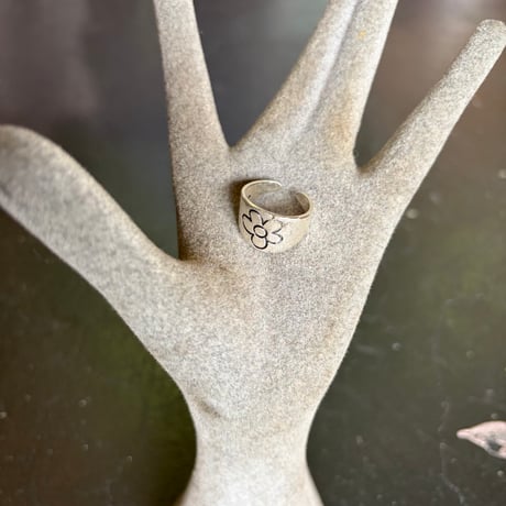 SILVER 925 FLOWER RING [S-4321]