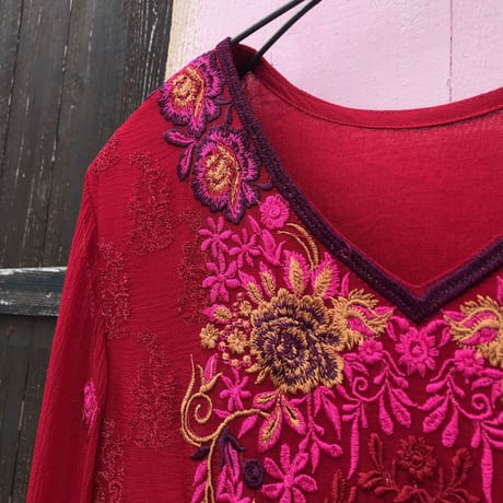 INDIA EMBROIDERY SET UP [S-3130]