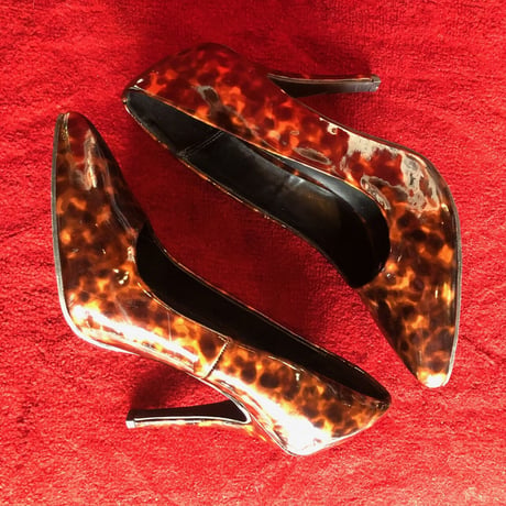 BEKKō DESIGN ENAMEL PUMPS 25.5㎝ [S-3354]