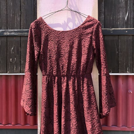 FLARE SLEEVE LACETOPS [S-1072]