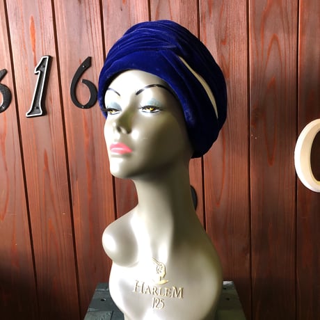 VELOUR TURBAN HAT [S-3024]