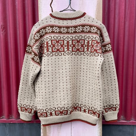 60-70’S NORDIC KNIT [S-0630]
