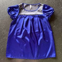 SATIN BLOUSE [S-3319]