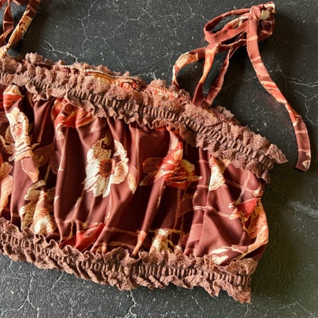 70’S FABRIC CAMISOLE [S-3980]