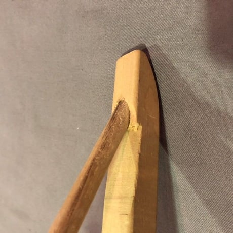 Vintage WOOD HANGAR [J-231]