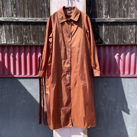 NYLON LONG COAT [S-4923]