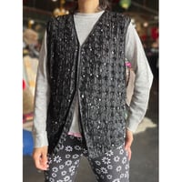 80’S SPANGLE VEST [S-0356]