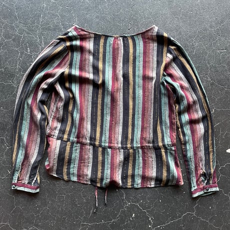 STRIPE×GOLD SHIRT [S-1464]