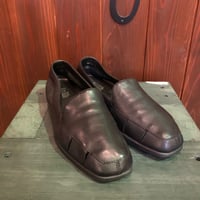 LEATHER DESIGN SHOES 23.5cm [S-3214]