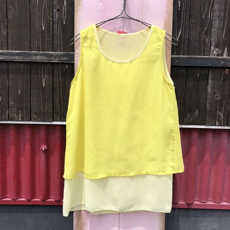 SEE-THROUGH LAYERED BLOUSE [S-2256]