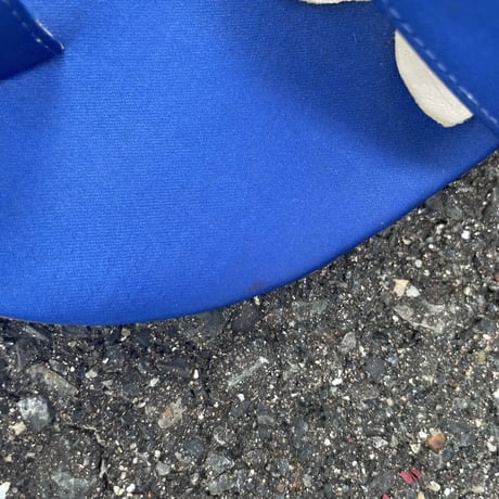 BLUE HEEL SANDAL 23.0cm [S-6402]