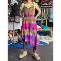 DYED ASYMMETRY CAMISOLE DRESS [S-4391]