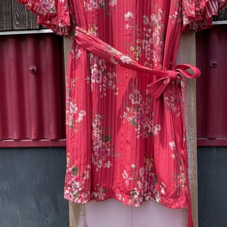 FLOWER FRILL BLOUSE [S-6114]