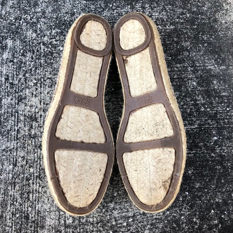 RIBBON FLAT SHOES 24.5cm [S-4389]