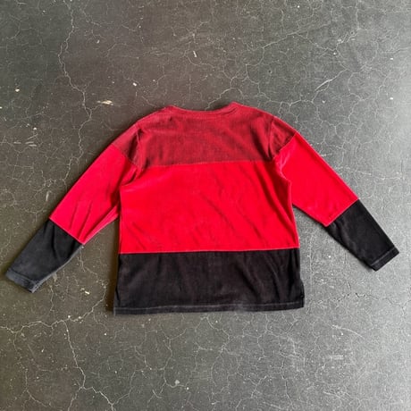 ARGYLE VELOUR TOPS [S-0825]