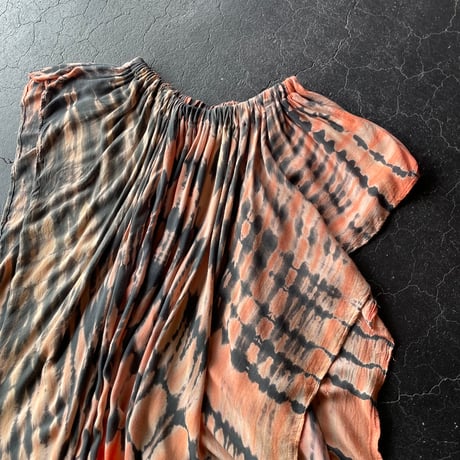 TIEDYE ASYMMETRY SKIRT [S-3427]