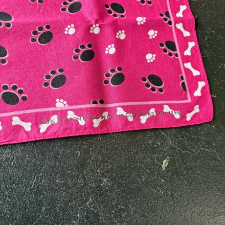 FOOT MARK BANDANA [S-2679]