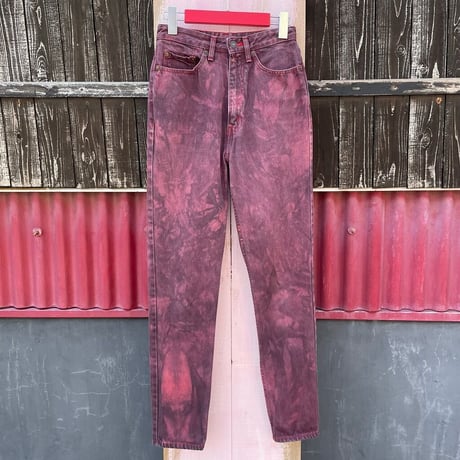 VINTAGE LEVIS OVERDYE DENIM PANTS [S-1725]