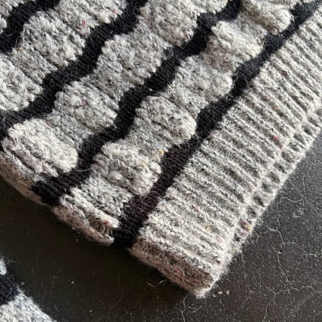 DESIGN BORDER KNIT [S-1999]