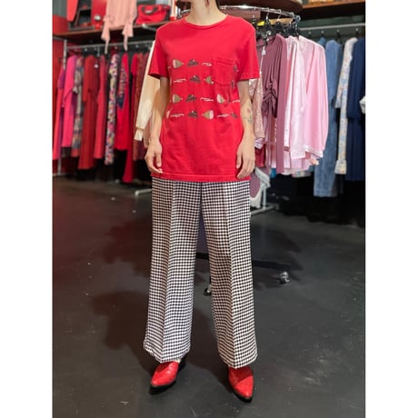 MEET PRINT TEE [S-2328]