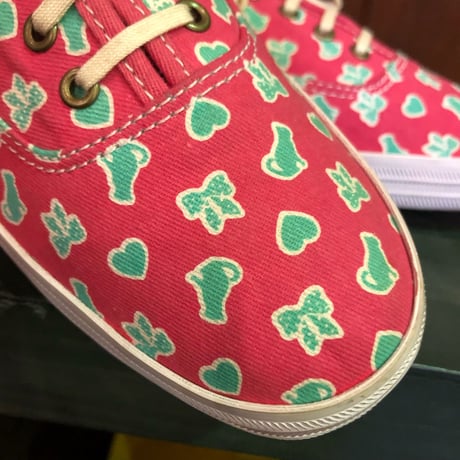 Keds PATTERN CANVAS SNEAKERS 23.0cm [S-3228]