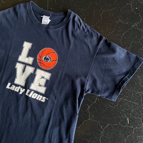 LOVE PRINT COTTON TEE [S-3376]