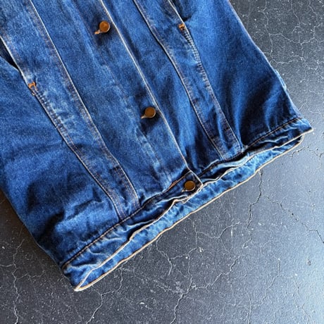 DESIGN DENIM PUTTING COAT [S-2178]