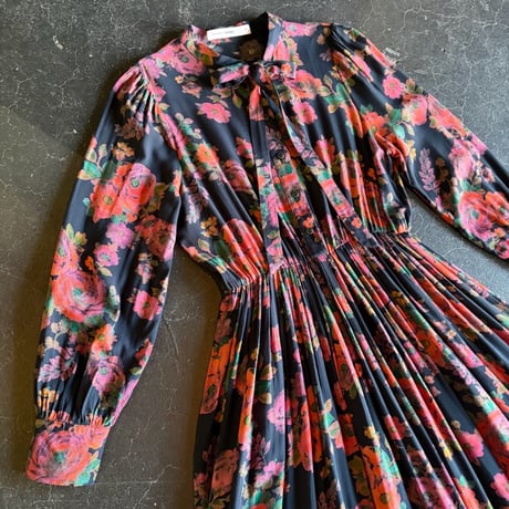FLOWER LONG DRESS [S-2529]