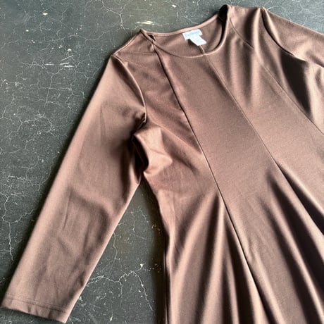 DARK BROWN DRESS [S-2048]