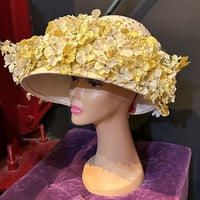 60’S FLOWER DRESS HAT [S-4354]