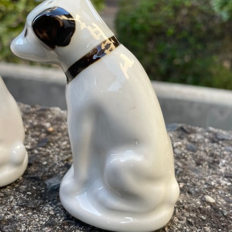 VINTAGE "DOG" SALT&PEPPER [J-249]