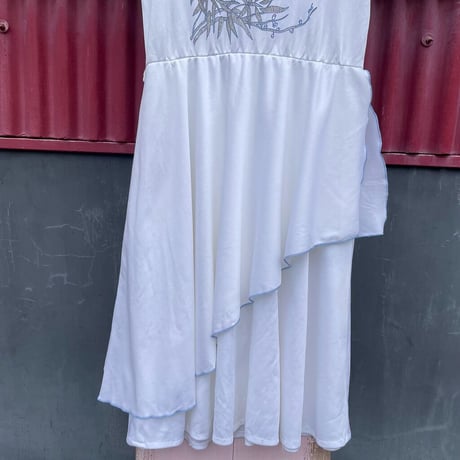 VINTAGE BIRD PRINT DRESS [S-2618]