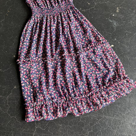 FLOWER FRILL DRESS [S-4377]