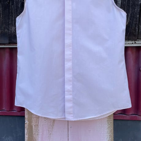 PLEATS COLLAR N/S SHIRT [S-6709]